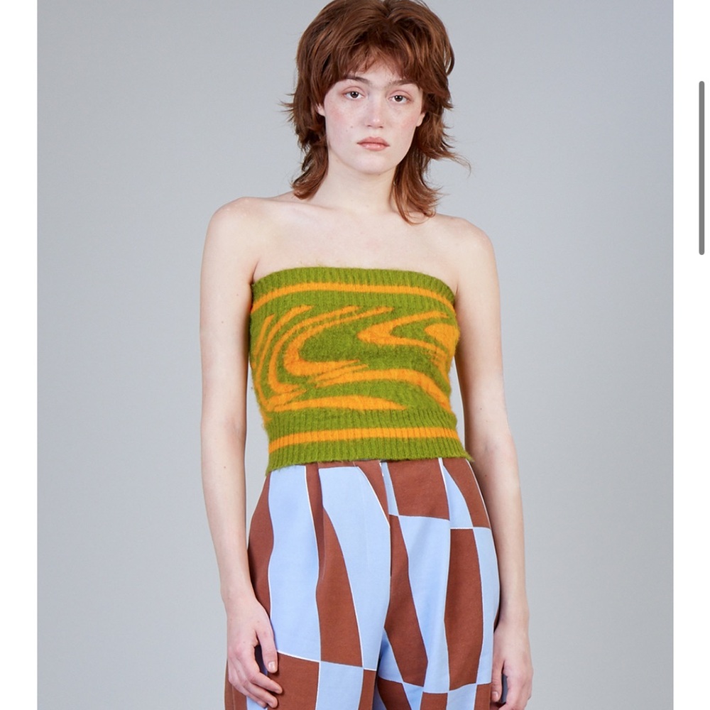 Fiona O*Neill Warped Bustier in Swirl